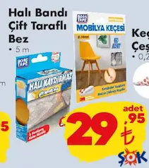 BOSS TAPE HALI BANDI ÇİFT TARAFLI BEZ 5 M